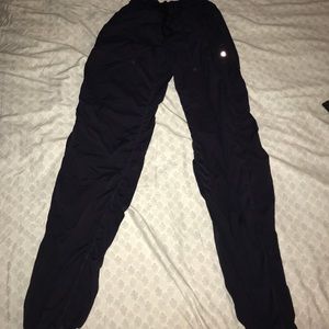 PURPLE lulu lemon athletic sweats
